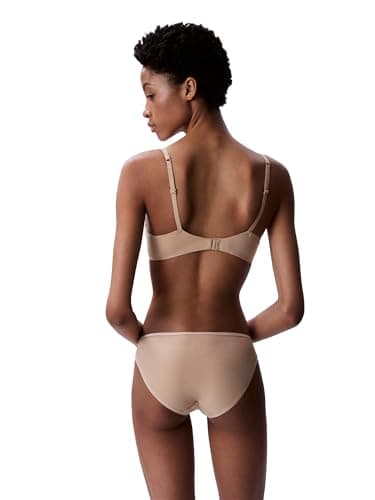 Calvin Klein Perfectly Fit Lightly Lined T-Shirt Bra with Memory Touch, Bare, 32B - Image 2