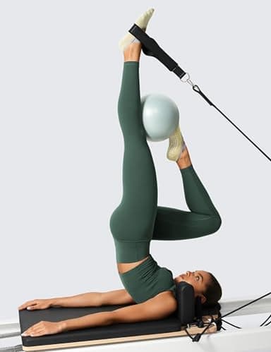 CRZ YOGA Womens Butterlift High Waisted Workout Leggings 25" - Pilates Gym Athletic Yoga Pants Buttery Soft Dark Forest Green Small - Image 3