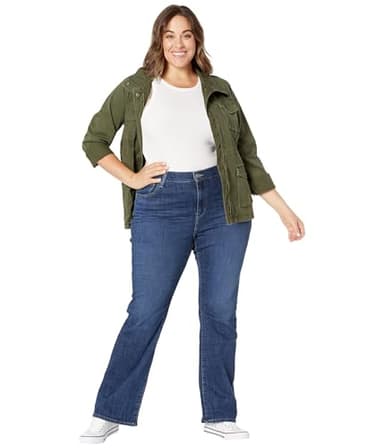 Levi's Women's 725 High Rise Bootcut Jeans, Lapis Dark Horse, 28 (US 6) M - Image 4