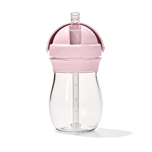 OXO Tot Transitions 9 oz. Straw Cup - Blossom - Image 1