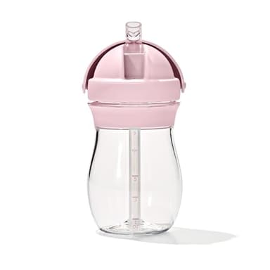 OXO Tot Transitions 9 oz. Straw Cup - Blossom - Image 1