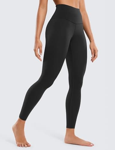 CRZ YOGA Butterluxe High Waisted Lounge Legging 25" - Buttery Soft Workout Yoga Pants for Women Black Large - Image 8