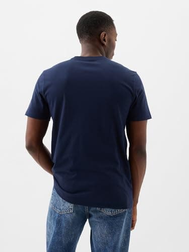GAP Mens Everyday Soft Logo Tee Tapestry Navy XL - Image 2