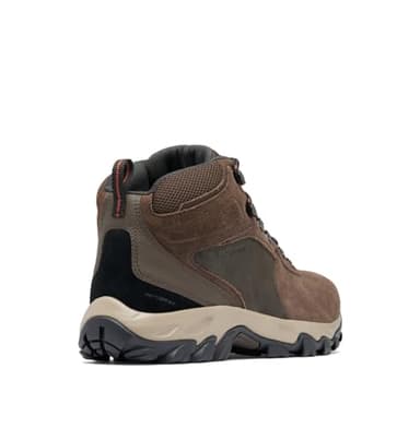 Columbia Mens Newton Ridge Plus II Suede Waterproof, Cordovan/Spice, 10.5 - Image 9