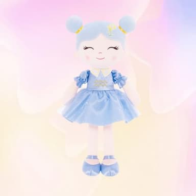 Arteeksdoll Baby Girl Gifts Plush Dolls Constellations Zodiac Doll Birthday Gift 17 inches Aquari - Image 4