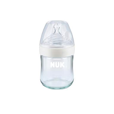 NUK Simply Natural Glass Baby Bottles, 4 oz, 3 Pack - Image 7