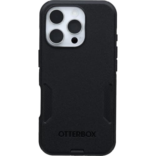 Otterbox iPhone 16 Pro Commuter Series Case - Black (Single unit ships in polybag) - Image 1