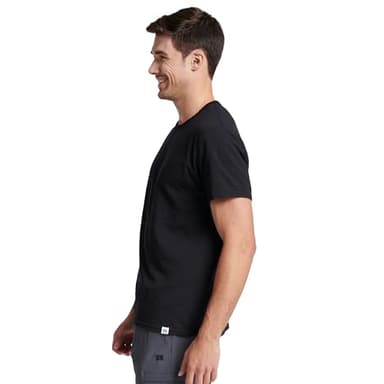 Russell Athletic Mens Performance Cotton Short Sleeve T-Shirt, Black, XXL - Image 3