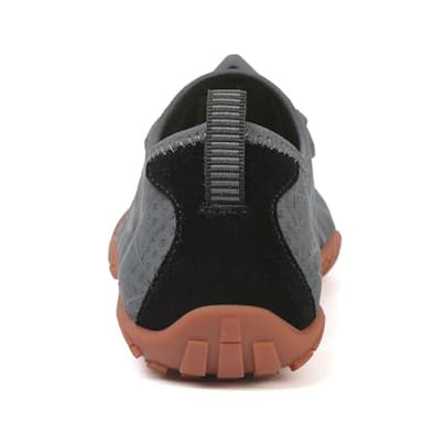 UBFEN Water Shoes Aqua Swim Shoes Mens Womens Beach Sports Quick Dry Barefoot for Boating Fishing Diving Surfing Dark Grey Color Size US 13 Women 11 Men - Image 4