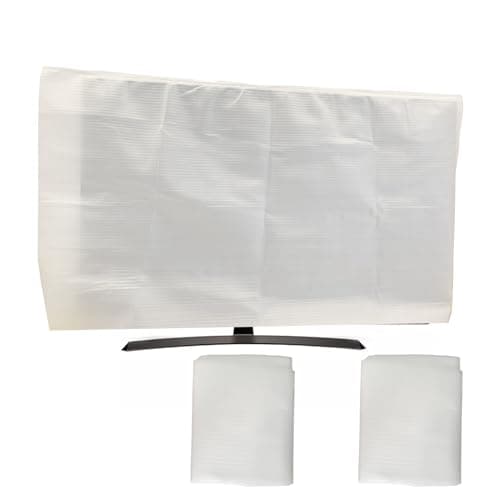 2 Pack Foam Flat Screen TV Cover for TV Protection During Storage, Moving, or Renovation,Fits Up to 55"L x 32"W Flat Screen TV(Fits TV Screens up to 55") - Image 1