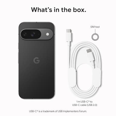 Google Pixel 9 - Unlocked Android Smartphone with Gemini, 24-Hour Battery, Advanced Camera, and 6.3" Actua Display - Obsidian - 256 GB - Image 11