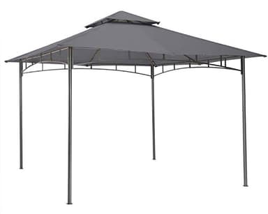 ABCCANOPY Gazebos for Patios 10x12 - Outdoor Steel Frame Gazebo for Lawn Backyard Garden Deck (Dark Gray) - Image 4