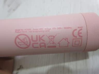 Hair Straightener Brush, TYMO Ring Hair Straightener Comb Straightening Brush for Women with 5 Temps 20s Fast Heating & Dual Voltage, Pink - Image 10