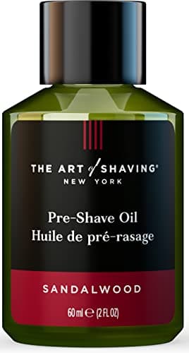 The Art of Shaving Pre Shave Beard Oil for Men, Protects Against Irritation and Razor Burn, Clinically Tested for Sensitive Skin, Sandalwood, 2 Fl Oz (Pack of 1) - Image 1