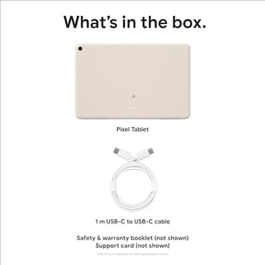 Google Pixel Tablet - Android Tablet with 11-Inch Screen and Extra-Long Battery Life - Porcelain - 8 GB RAM - 256 GB - Image 10