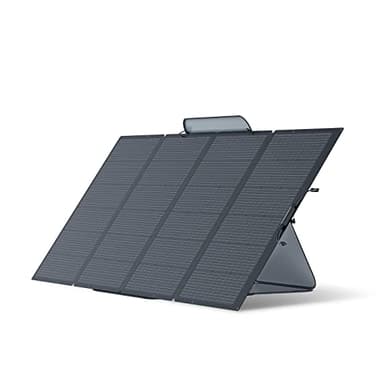 EF ECOFLOW 400W Portable Solar Panel, Foldable & Durable, Complete with an Adjustable Kickstand Case, Waterproof IP68 for Outdoor Adventures - Image 1