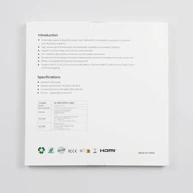 Cratree HDMI Cable 15FT Long - Certified 8K Ultra High Speed HDMI Cable,48Gbps Braided HDMI Cord,8K 60hz,4K 120hz,eARC,HDCP 2.2&2.3 - Compatible for HDTV/PS5 - Image 12