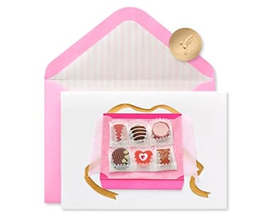 Papyrus Valentines Day Card (Happy Chocolate Day) - Image 1