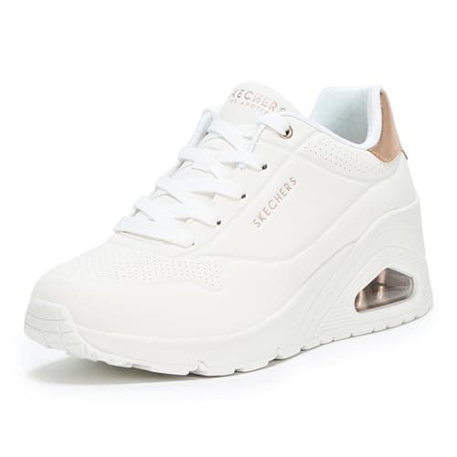 SKECHERS Street Womens,UNO Wedge - HI Steps,WHT,6 M US - Image 1