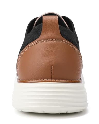 VILOCY Men's Casual Dress Sneakers Shoes Black,45 - Image 4