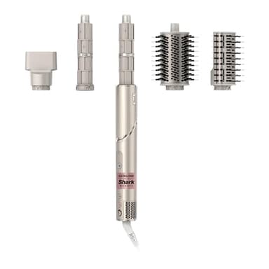 Shark HD430REF (Refurbished) FlexStyle Air Styling & Drying System, Powerful Hair Dryer Brush & Multi-Styler with Auto-Wrap Curlers, Paddle Brush, Oval Brush, Concentrator Attachment, Stone (Renewed) - Image 1