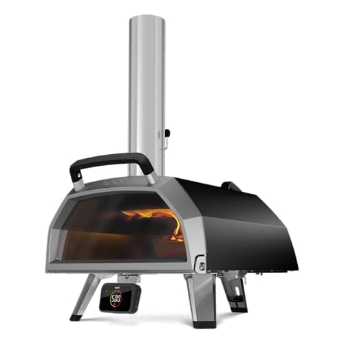 Ooni Karu 2 Pro Multi-Fuel Pizza Oven - Wood and Gas Outdoor Pizza Oven with Pizza Stone & Integrated Thermometer, Pizza Oven Outdoor, Dual Fuel 16 Inch Pizza Maker, Outdoor Cooking Grill - Image 1