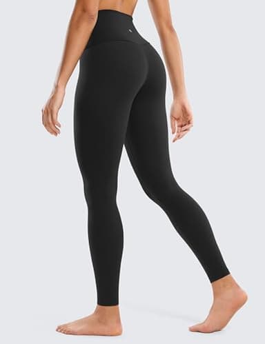 CRZ YOGA Butterluxe High Waisted Lounge Leggings 28'' - Workout Yoga Pants for Women Buttery Soft Black Small - Image 2