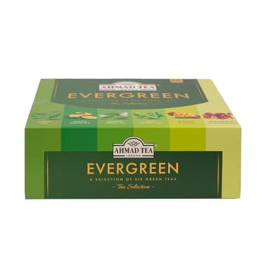 Ahmad Tea Green Tea, Evergreen Selection Pack Teabags, 60 Foil Teabags - Caffeinated & Sugar-Free - Image 3