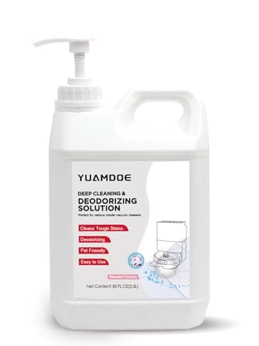 Yuamdoe Deep Cleaning & Deodorizing Solution, 85 FL OZ/2.5L, Designed for Roborock, Compatible with Saros Series, S8 Series, S7 Series, Q Revo Series,Q Series, Blended Flowery - Image 1