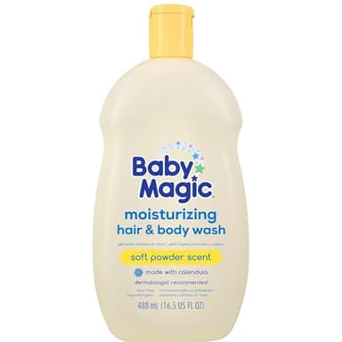 Baby Magic Moisturizing Hair & Body Wash, 16.5 Fl Oz - Image 1