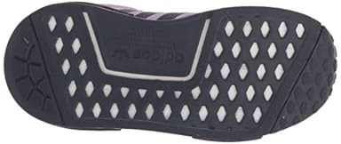 adidas Originals Kids NMD_R1's Sneaker, Super Purple/White/Shadow Navy (Elastic), 4 US Unisex Toddler - Image 4