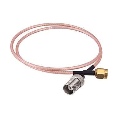 urcianow 2Pcs RF Coaxial Cable BNC Female to SMA Male Connectors 20inch High Performance RG316 Cable BNC to SMA Antenna Extension Coax for Radio Antenna LAN WiFi Devices - Image 4