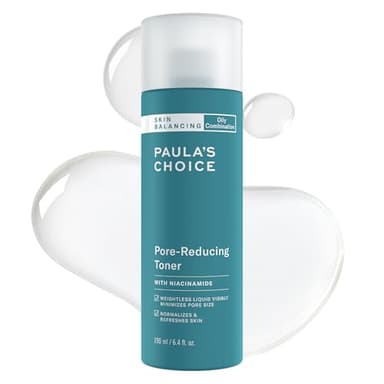 Paula's Choice SKIN BALANCING Pore-Reducing Face Toner with Niacinamide, for Oily Skin & Combination, Minimizes Large Pores, Controls Oil & Shine, Hydrates & Replenishes, Fragrance-Free, 6.4oz - Image 1