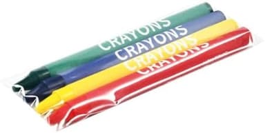 Madisi Crayons Bulk Pack, Regular Size, 4 Colors, 150 Packs, 600 Count - Image 5