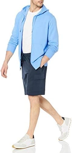 Amazon Essentials mens Lightweight French Terry Full-Zip Hoodie with Comfortable Fit - Image 5