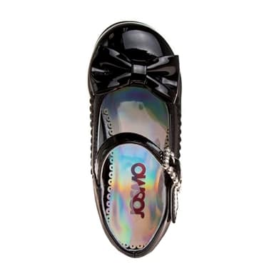 Josmo Girls Mary Jane Shoes - Stylish Comfortable Dress Footwear, Black Patent, 9 (Toddler) - Image 5