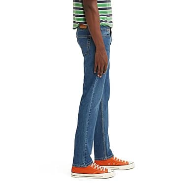 Levi's Men's 511 Slim Fit Jeans (Also Available in Big & Tall), Wilder Adapt-Medium Indigo Worn in, 34W x 32L - Image 2