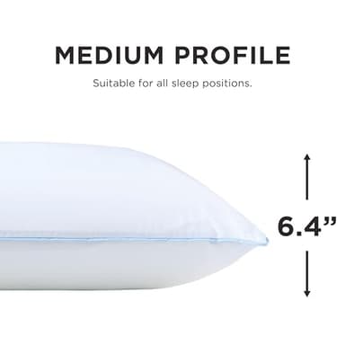 Tempur-Pedic TEMPUR-Cloud Dual Cooling Pillow, King (Pack of 1), White - Image 13