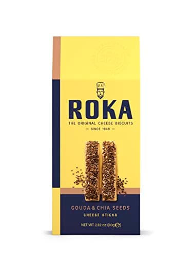 ROKA Gouda and Chia Seed Cheese Sticks, 2.82 oz. - Image 1