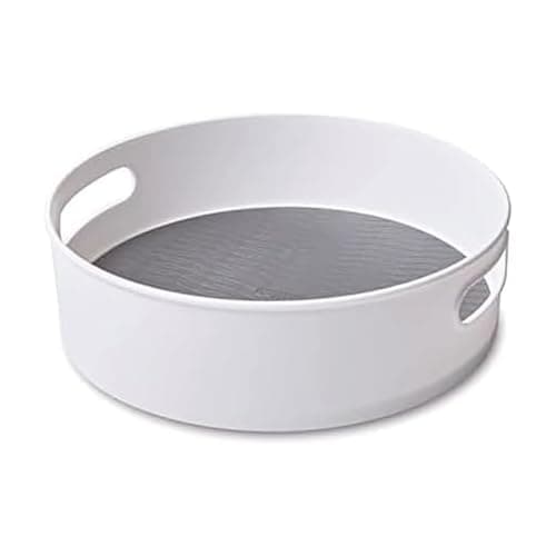 Copco Non-Skid Storage Turntable, 12-Inch, Gray - Image 1