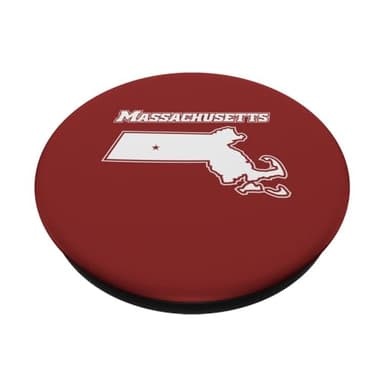 UMass Minutemen | Officially Licensed NCAA Merch | OCMAS06 PopSockets Adhesive PopGrip - Image 2