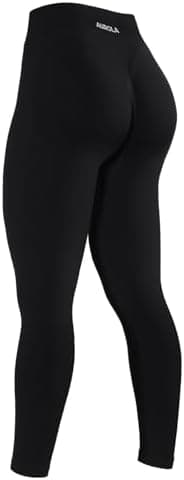 AUROLA Influence Workout Leggings for Women, Seamless Compression Tummy Control Leggings Mid Rise Yoga Pants - Image 3
