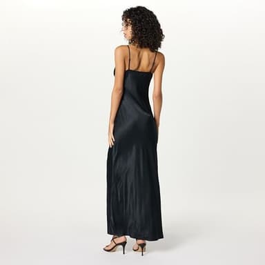 The Drop Women’s Lana Maxi Slip Dress, Black, XL - Image 2