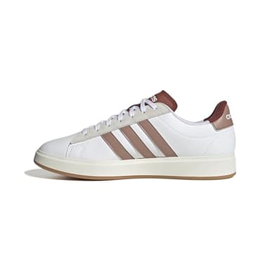 adidas Men's Grand Court 2.0 Sneaker, White/Warm Clay/Preloved Ruby, 13 - Image 1
