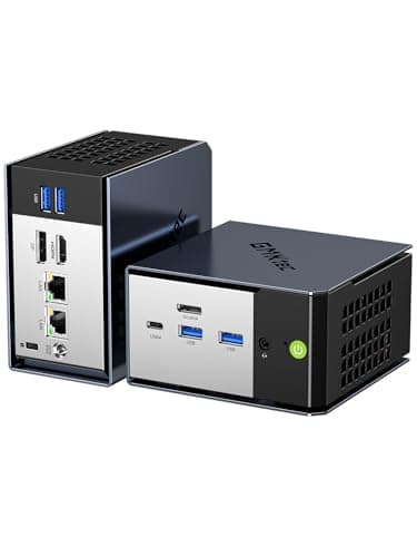GMKtec EVO-X1 AI Mini PC AMD Ryzen AI 9 HX-370 Series (Up to 5.1GHz) Gaming Computers, 64GB DDR5 1TB PCIe 4.0 SSD, Triple Screen 8K Display, WiFi 6 & USB4/Oculink Interface - Image 1