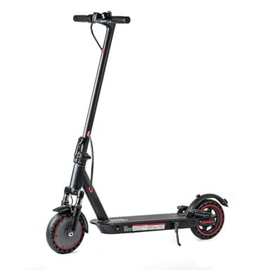 Adults Electric Scooter ，8.5"/10" Tires, 19/22Mph, 350W/500W Motor, 21-28 Miles Range, Folding E-Scooter with Dual Suspension and Braking System with App Control (W4Pro-10.4Ah-22Miles) - Image 1
