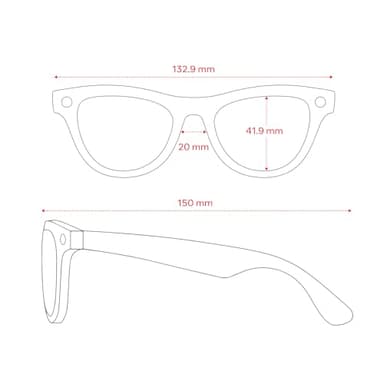 Meta Ray-Ban Glasses, Skyler, Shiny Black, Green Polarized Lenses - Image 6