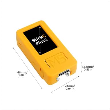 M5Stack Official M5StickC PLUS2 ESP32-PICO-V3-02 Mini IoT Development Kit IR and WiFi 1.14-inch TFT Screen IoT Controller for UIFlow - Image 3