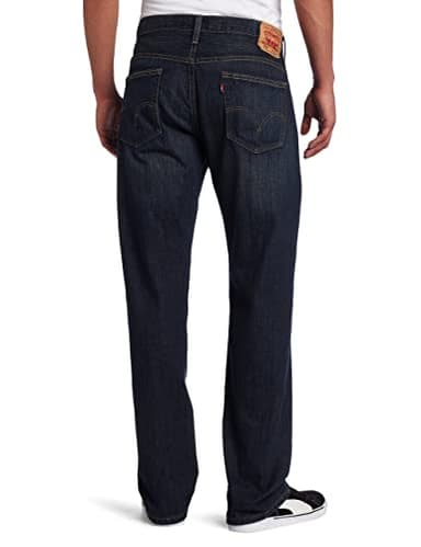 Levi's Men's 569 Loose Straight Fit Jeans, Dark Chipped, 38W x 32L - Image 2