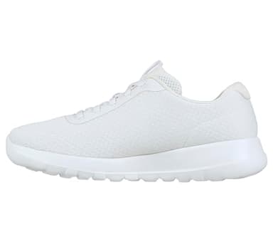 Skechers Performance Women's GO Walk Joy - Ecstatic, White/Blue,9 - Image 7